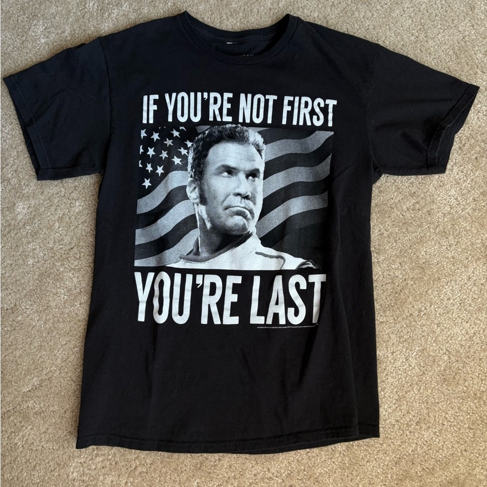 American Classics Black Graphic Tee - Medium